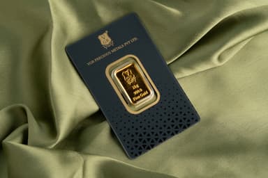 10 Gram 24 kt fine Gold bar (999.0)