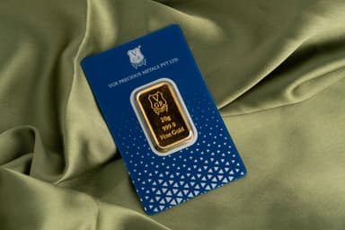 20 Gram 24 kt fine Gold bar (999.0)